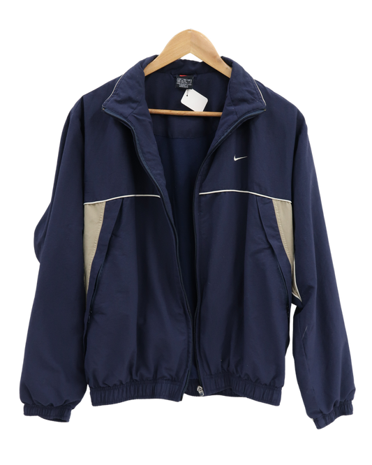 Veste bleue marine et beige - Nike - XL