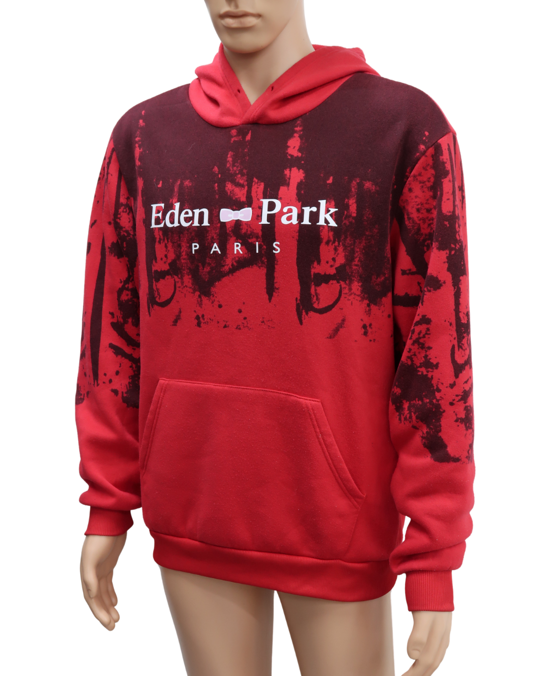 Sweatshirt à capuche rouge - Eden Park - L/XL