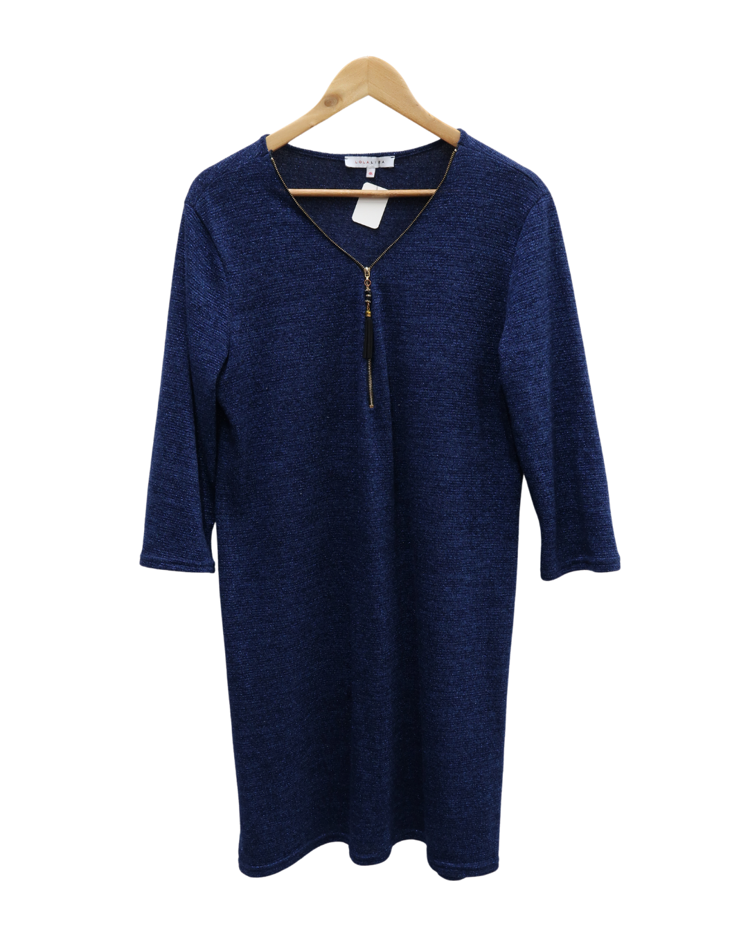 Robe bleue marine pailletée - Lola Liza - L