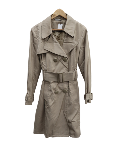 Manteau long beige - Yessica - M