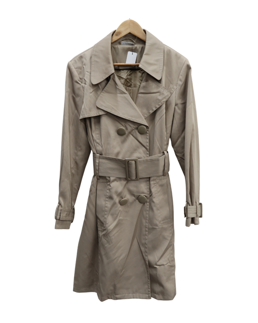 Manteau long beige - Yessica - M