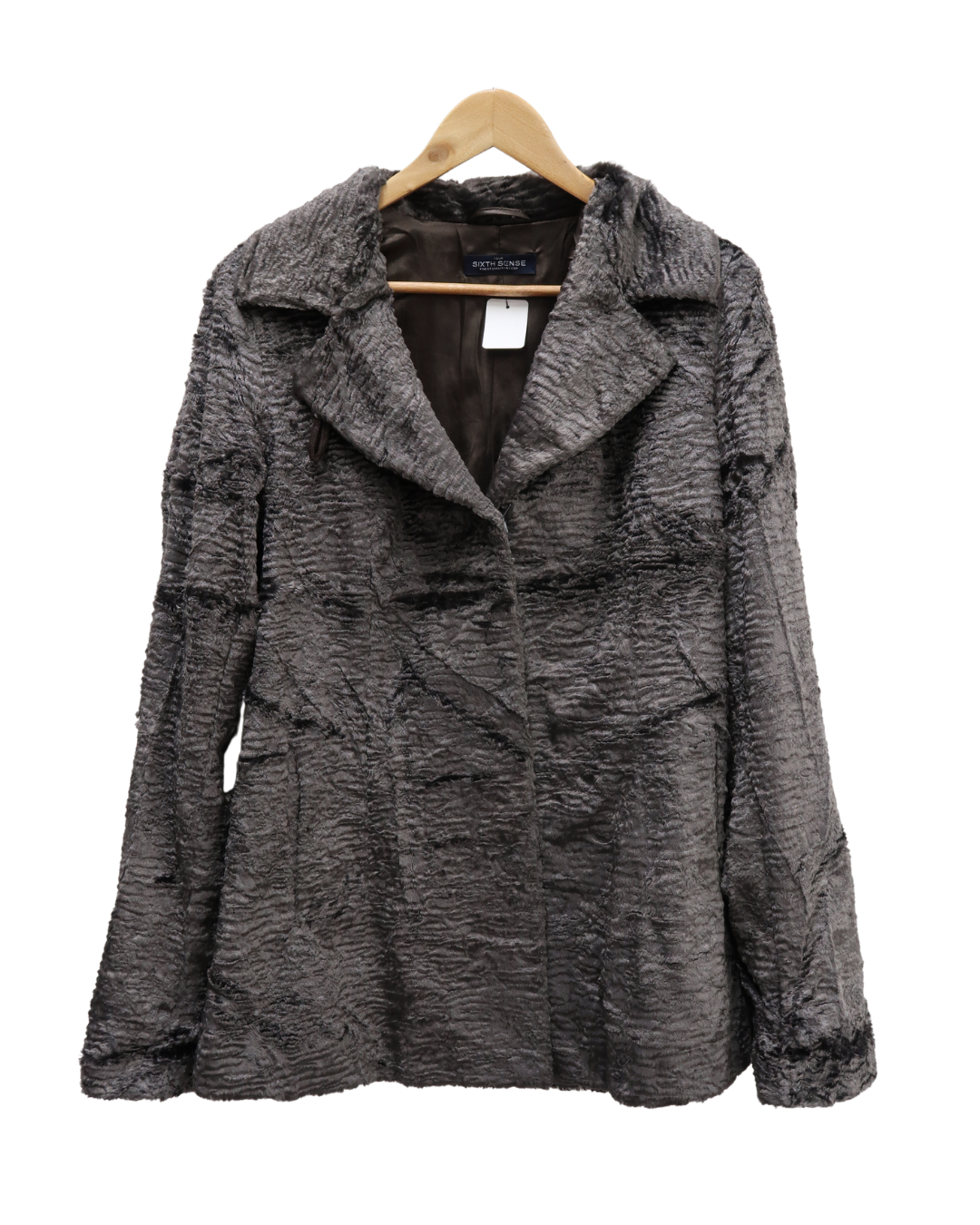 Manteau en fourrure marron foncé - C&A - XL