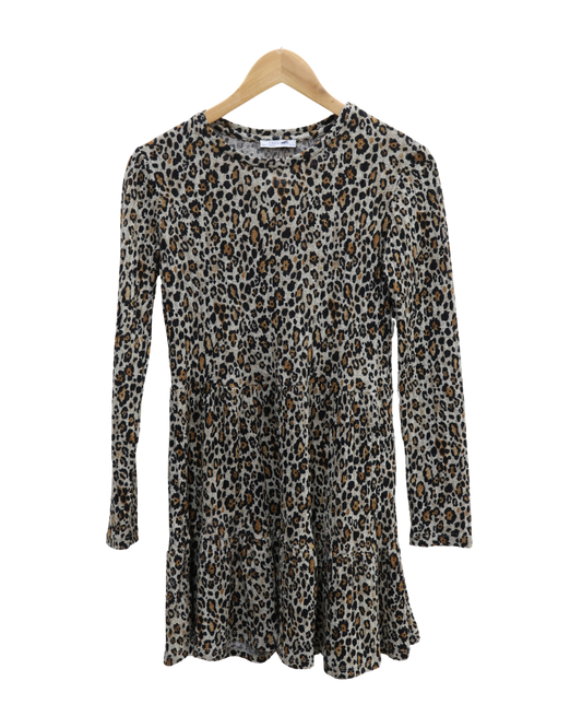 Robe à motif léopard - Zara - S