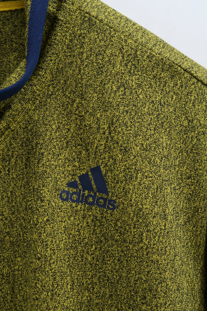 Veste jaune et bleu marine - Adidas - XL