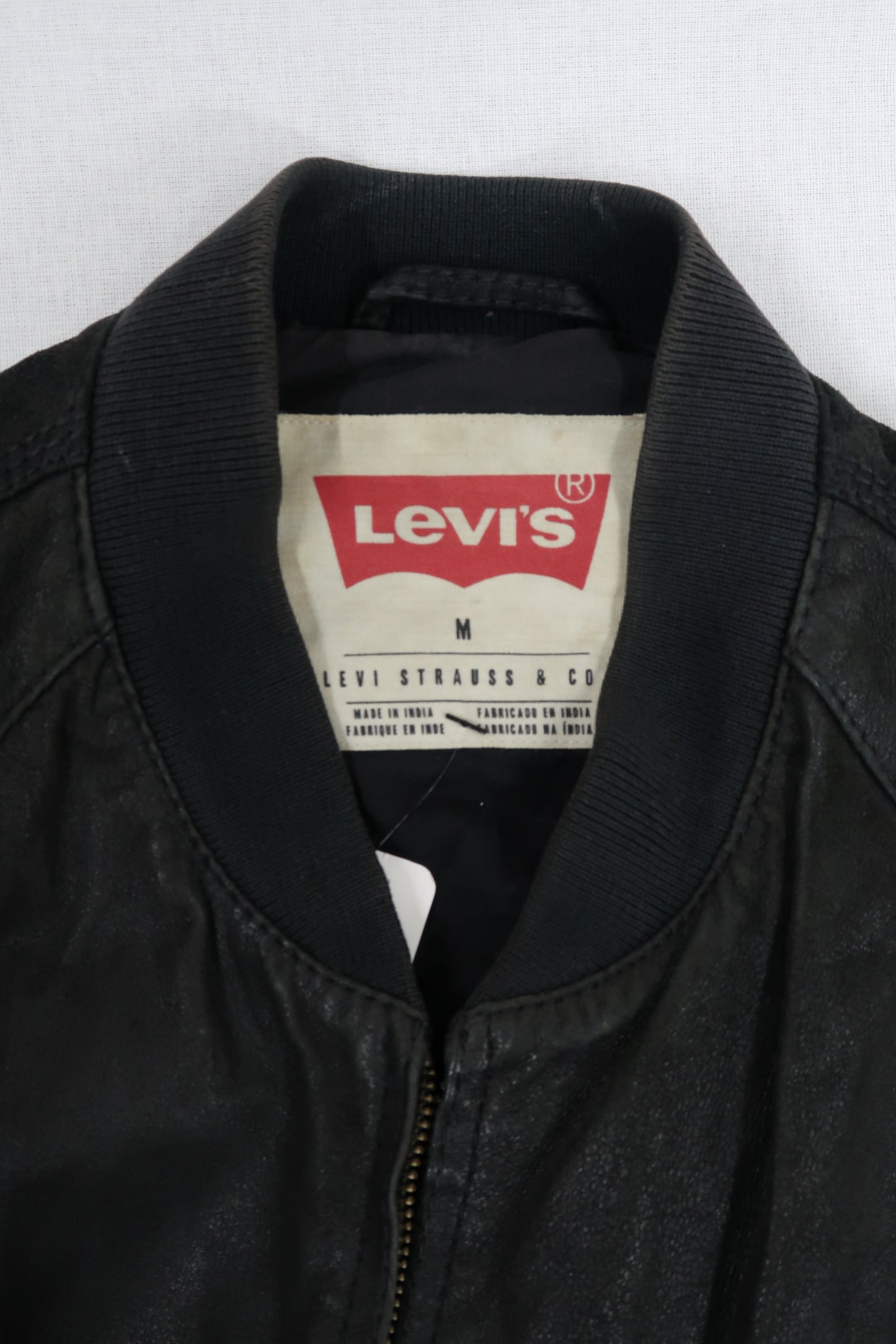 Veste en cuir noir - Levi's - M