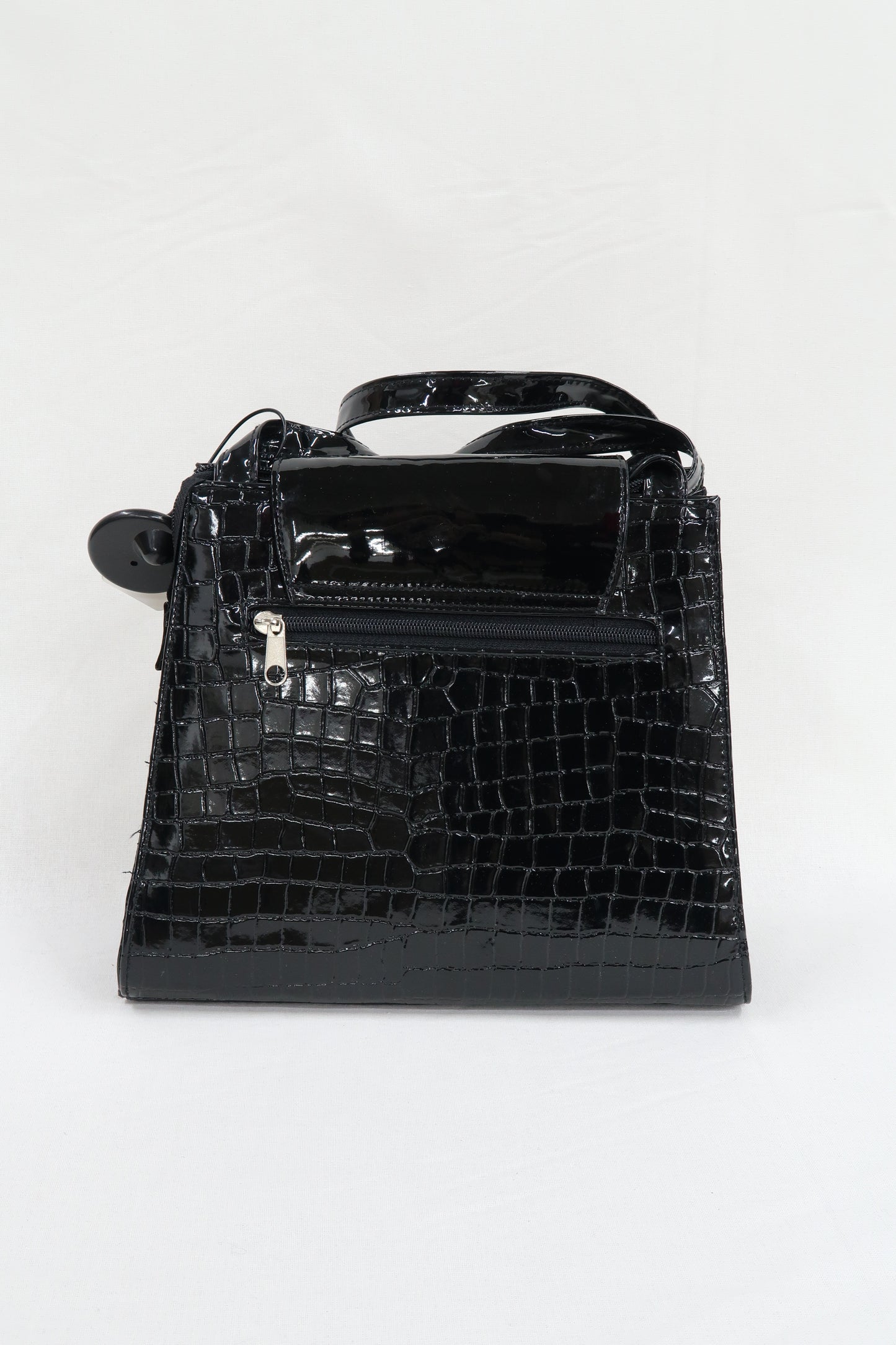 Sac à bandoulière noir glossy - C&A