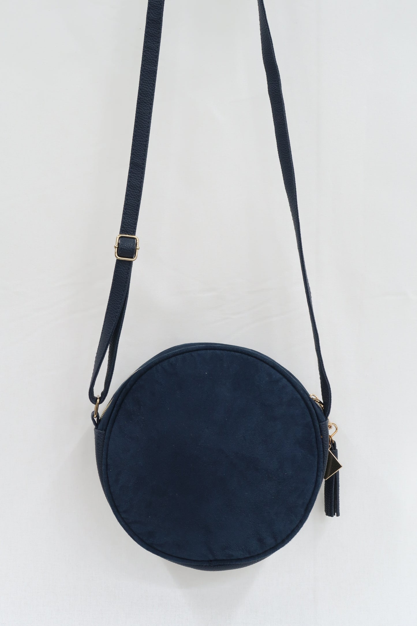 Sac rond à bandoulière bleu - Karl Marc John