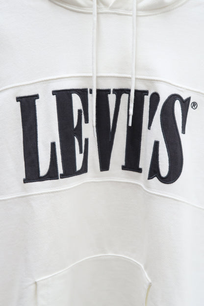 Sweat blanc à capuche - Levi's - XL