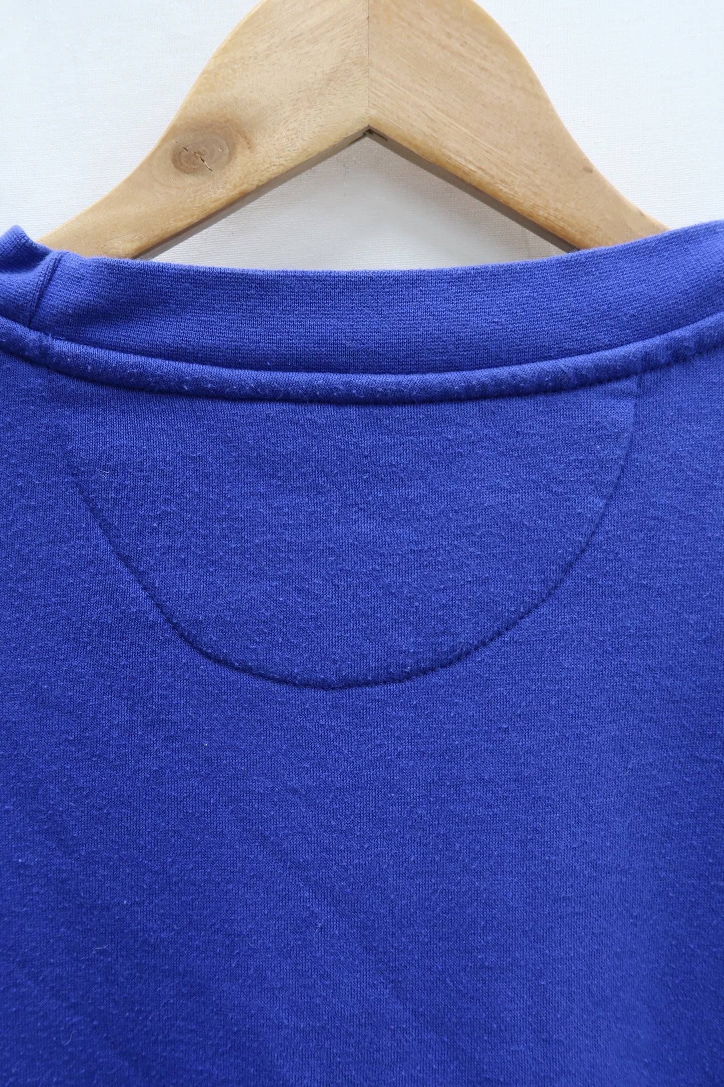 Pull bleu électrique à manches longues - Primark - L