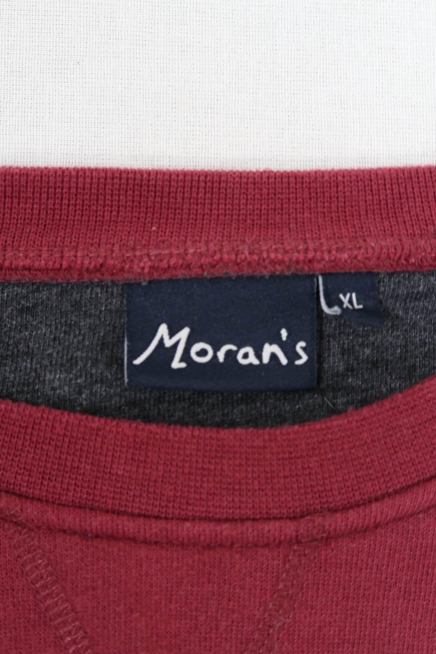 Pull bordeaux à manches longues - Moran's - XL