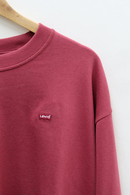 Pull rouge pastel à manches longues - Levi's - L