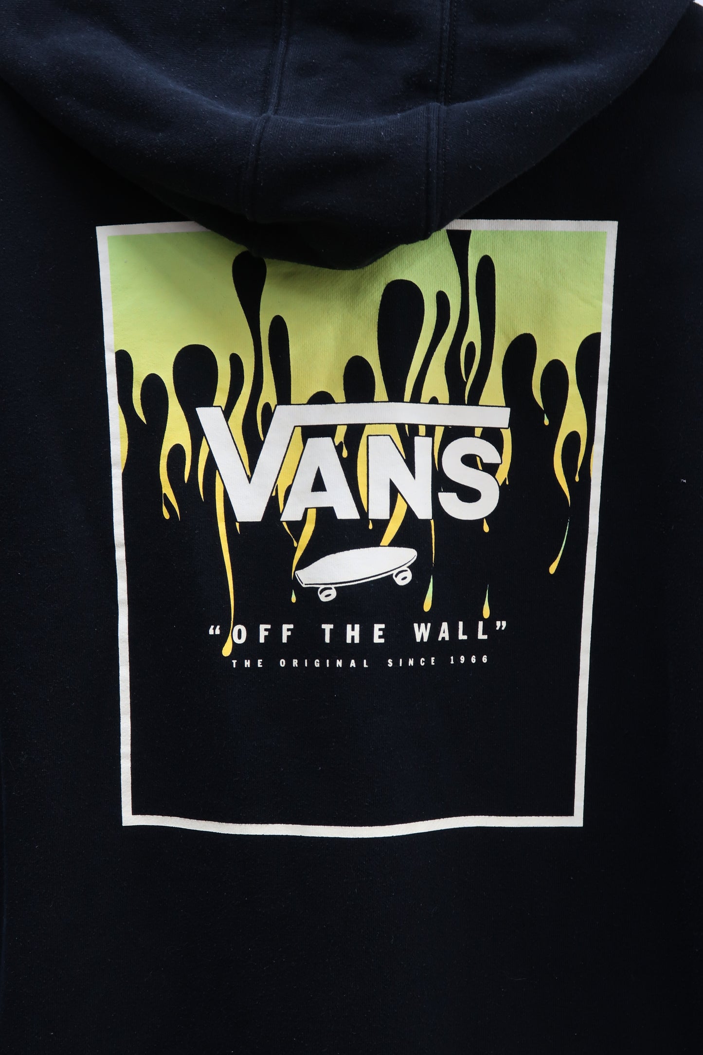 Sweat à capuche avec print au dos - Vans - L