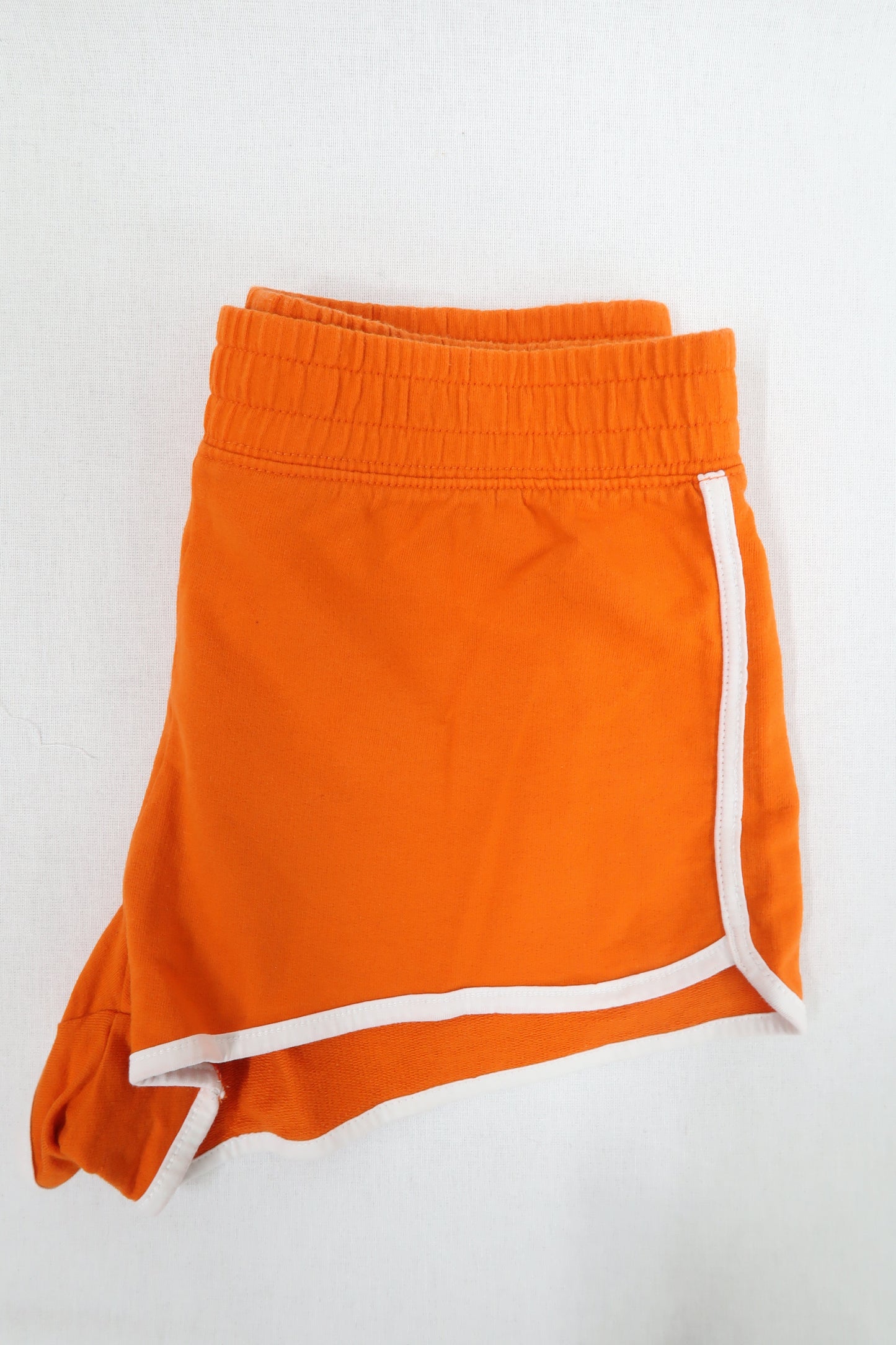 Short orange & blanc - H&M - 12/13 ans - Fille