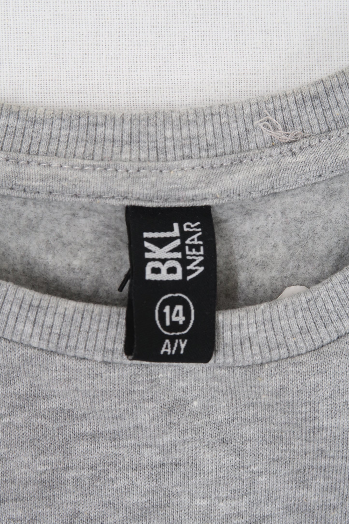 Pull gris London - BKL wear - 14 ans (158cm) - Garçon