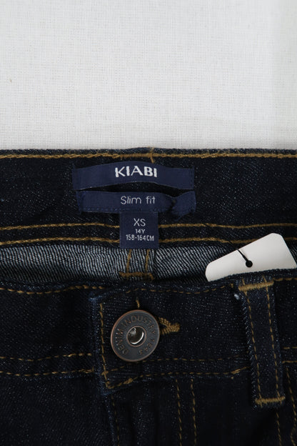 Jean bleu indigo slim fit - Kiabi - 14 ans (158/164cm) - Garçon