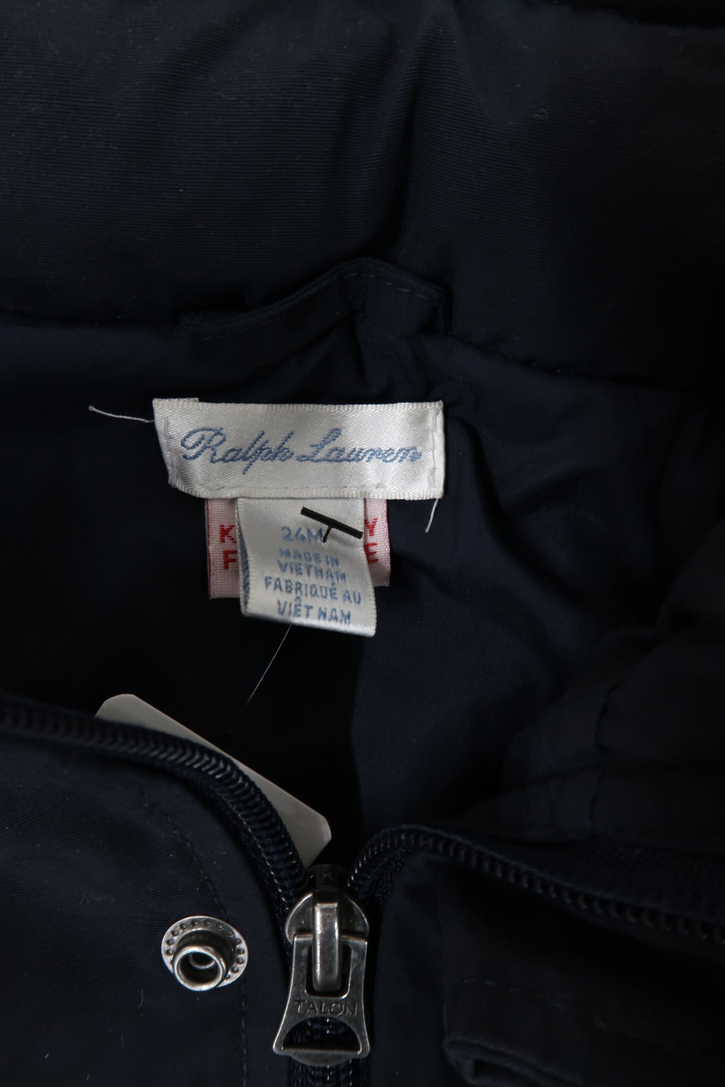 Manteau bleu marine - Ralph Lauren - 24 mois - Mixte