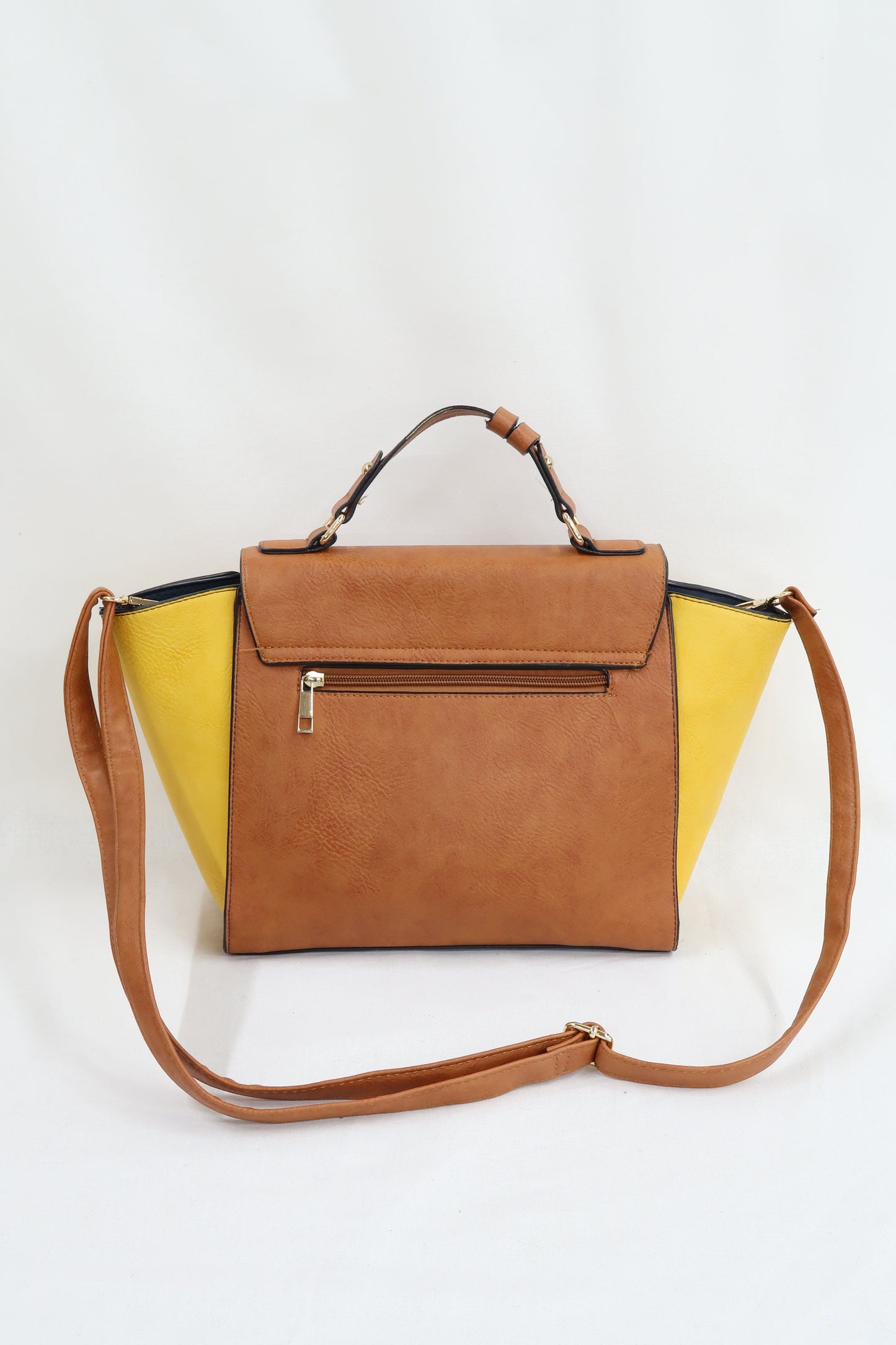 Sac forme cartable tricolore - Merry Scott