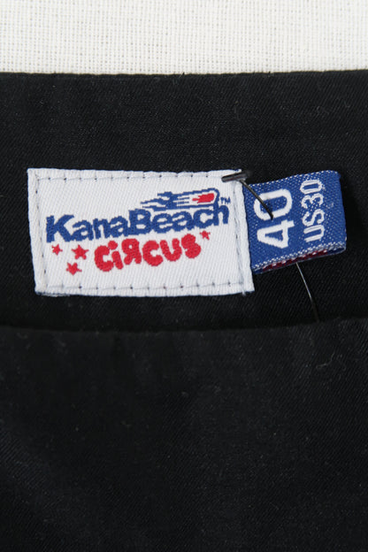 Jupe noire streetwear - Kanabeach circus - L