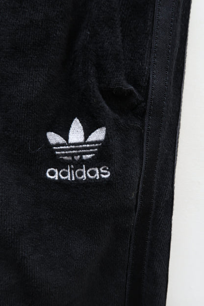 Jogging noir en velour - Adidas - M