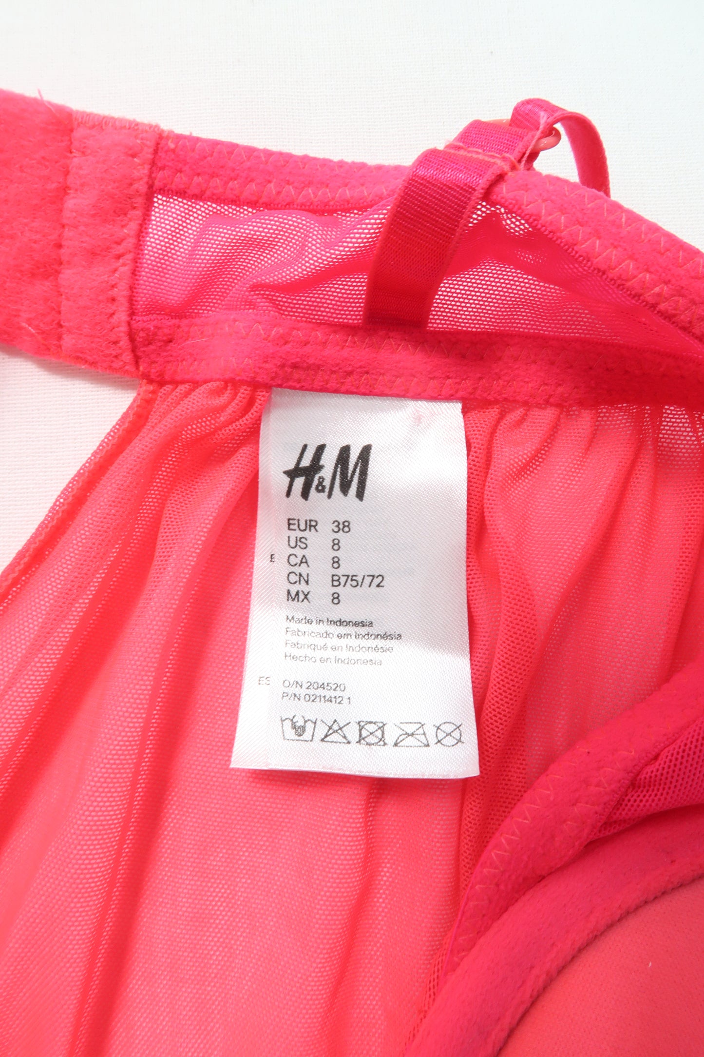 Top rose fluo - H&M - M