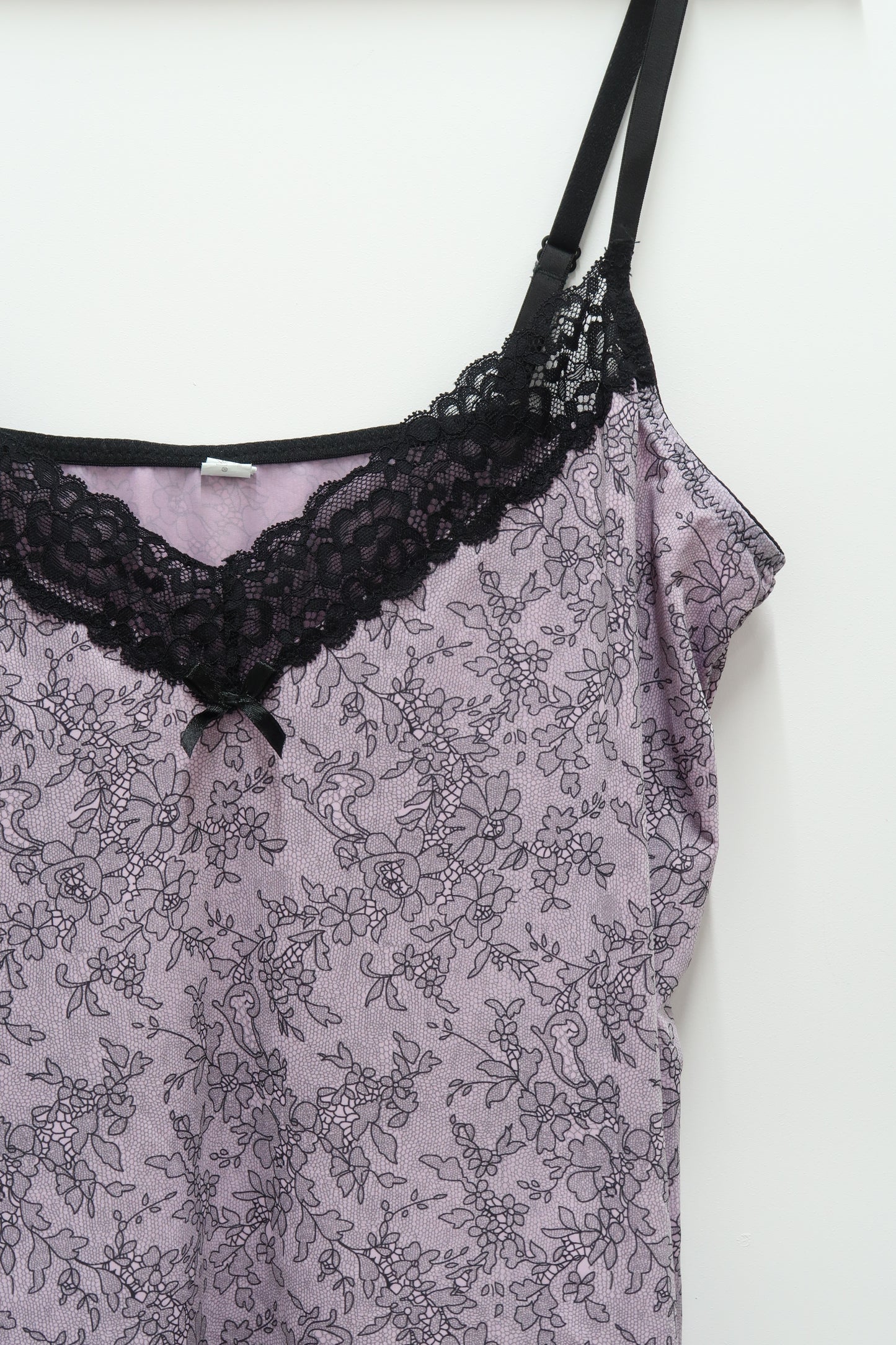 Top lila à motif - Volupia Lingerie - 3XL