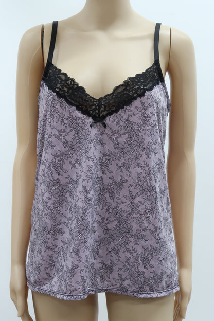 Top lila à motif - Volupia Lingerie - 3XL