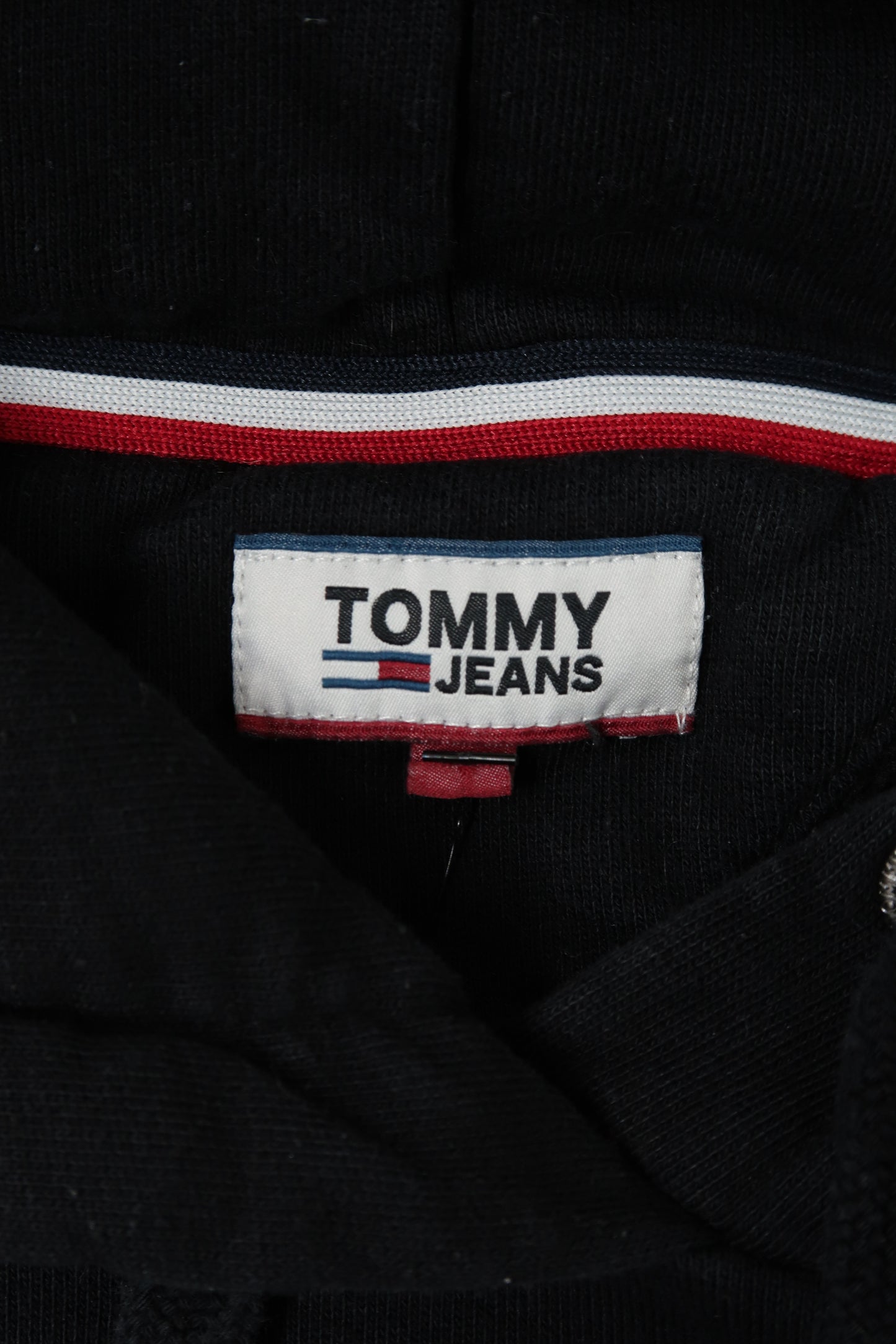 Sweat à capuche noir - Tommy Hilfiger - L