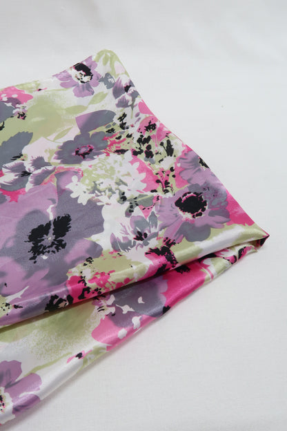 Foulard à fleurs