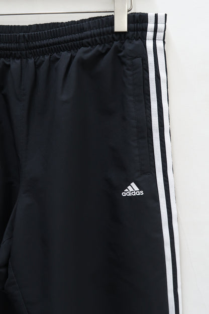 Jogging large noir à bandes blanches - Adidas - M/L