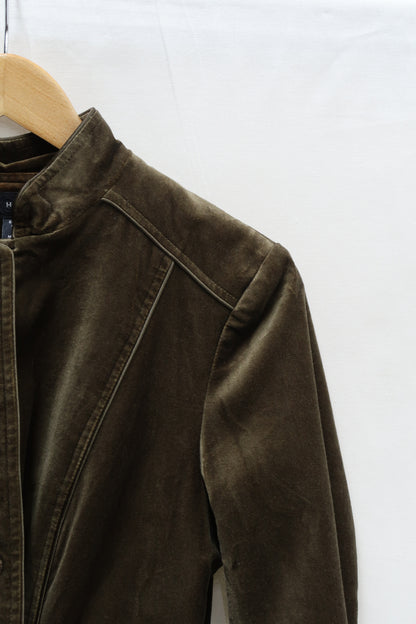 Veste en velour khaki - H&M - M