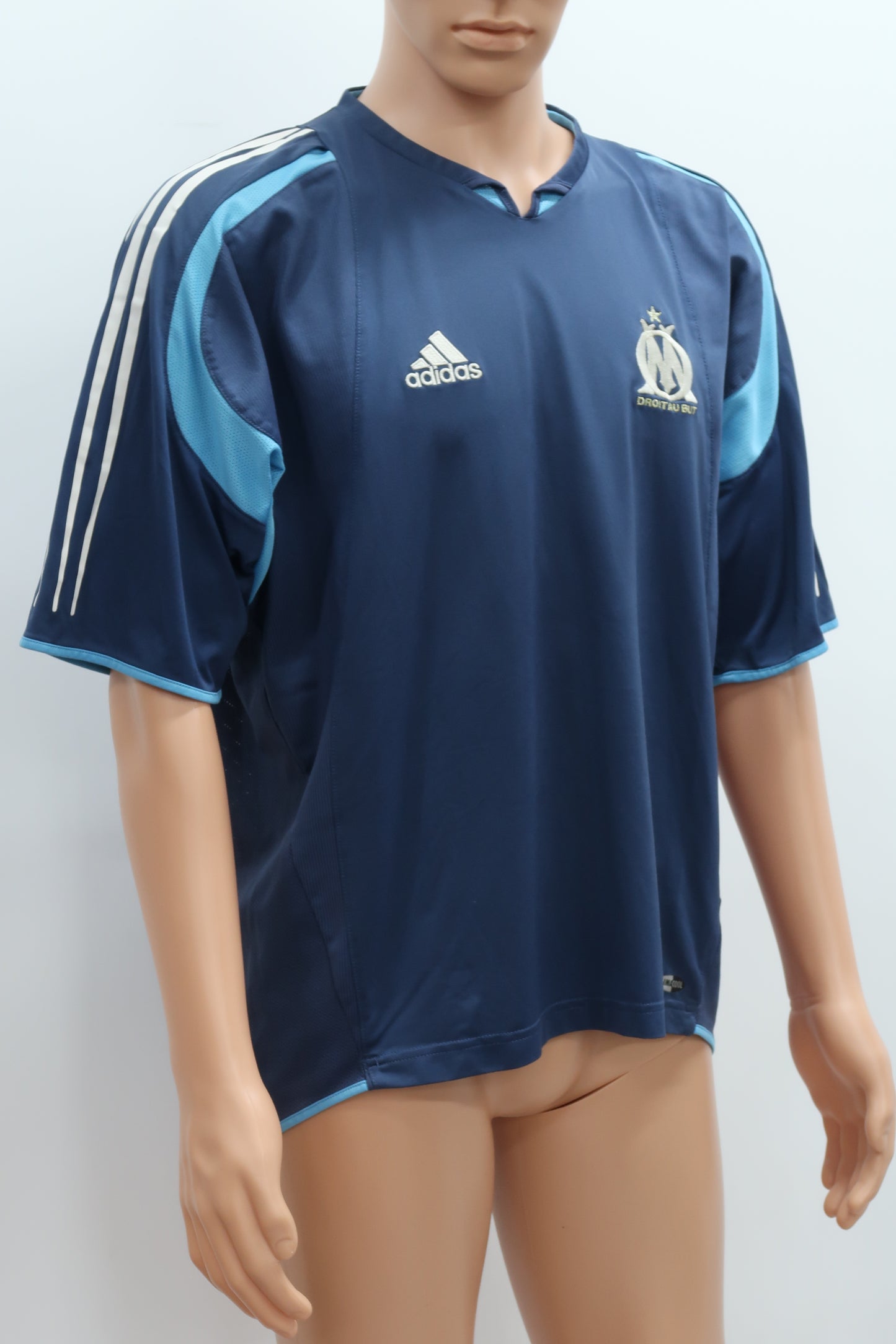 T-shirt Bleu OM - Adidas - L