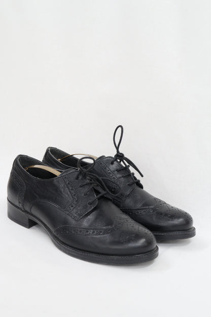 Chaussures oxford noires en cuir - Éram - 40