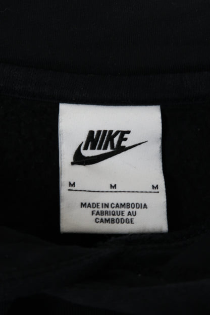 Sweat à capuche noir et blanc - Nike - M