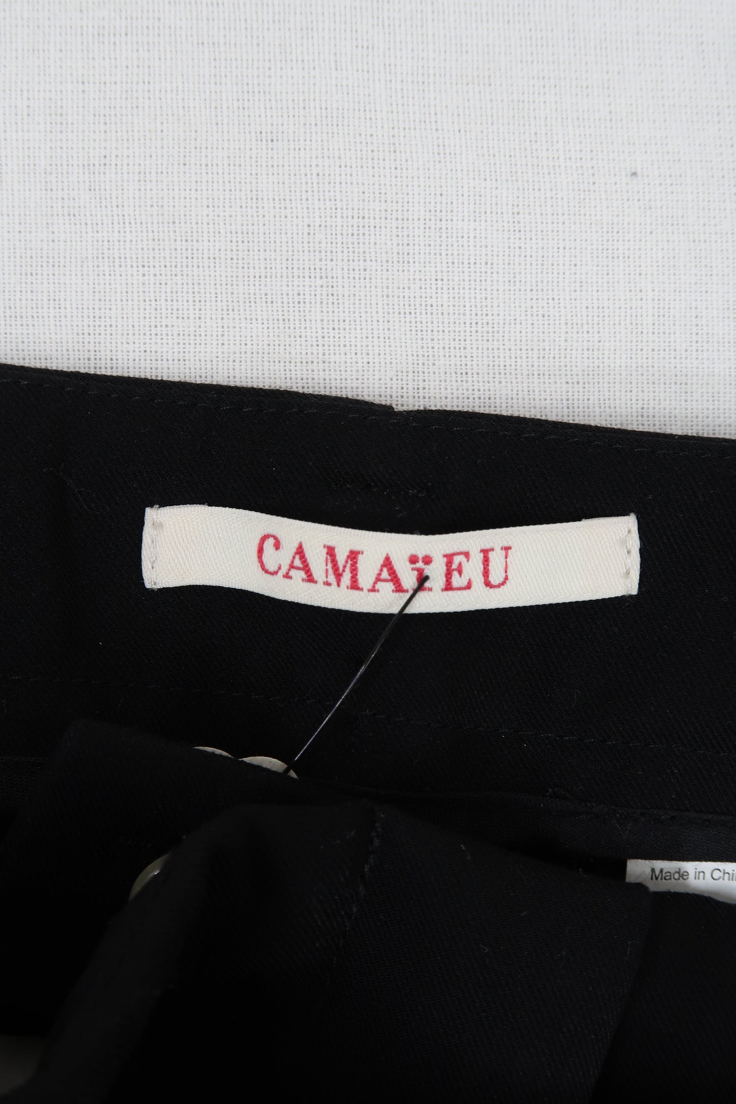 Pantalon droit noir - Camaïeu - M