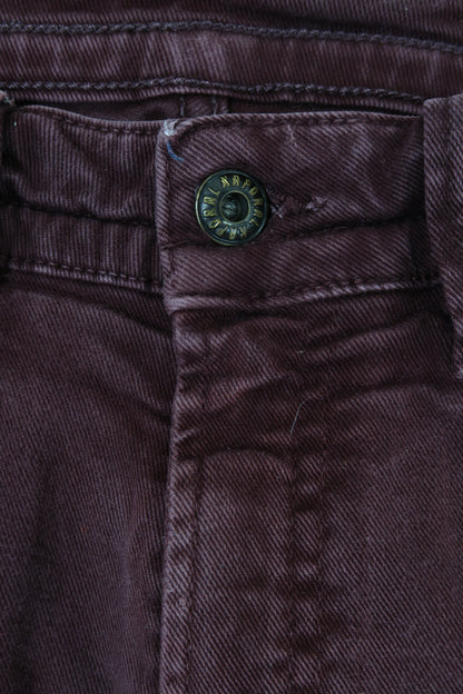 Pantalon straight bordeaux - Kaporal - W29