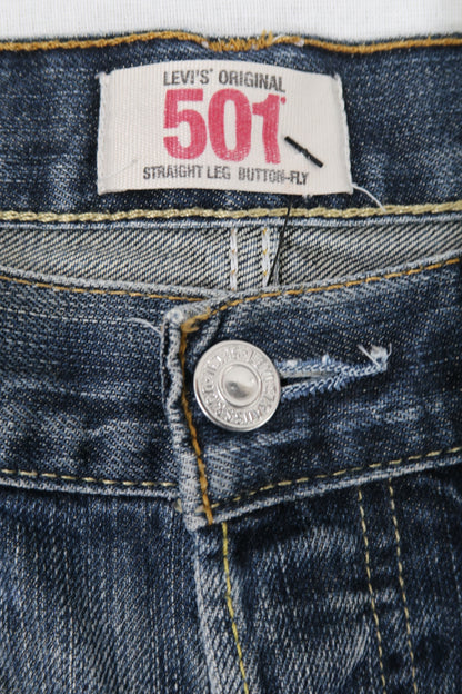 Jean 501 bleu délavé - Levi's - W33 L32