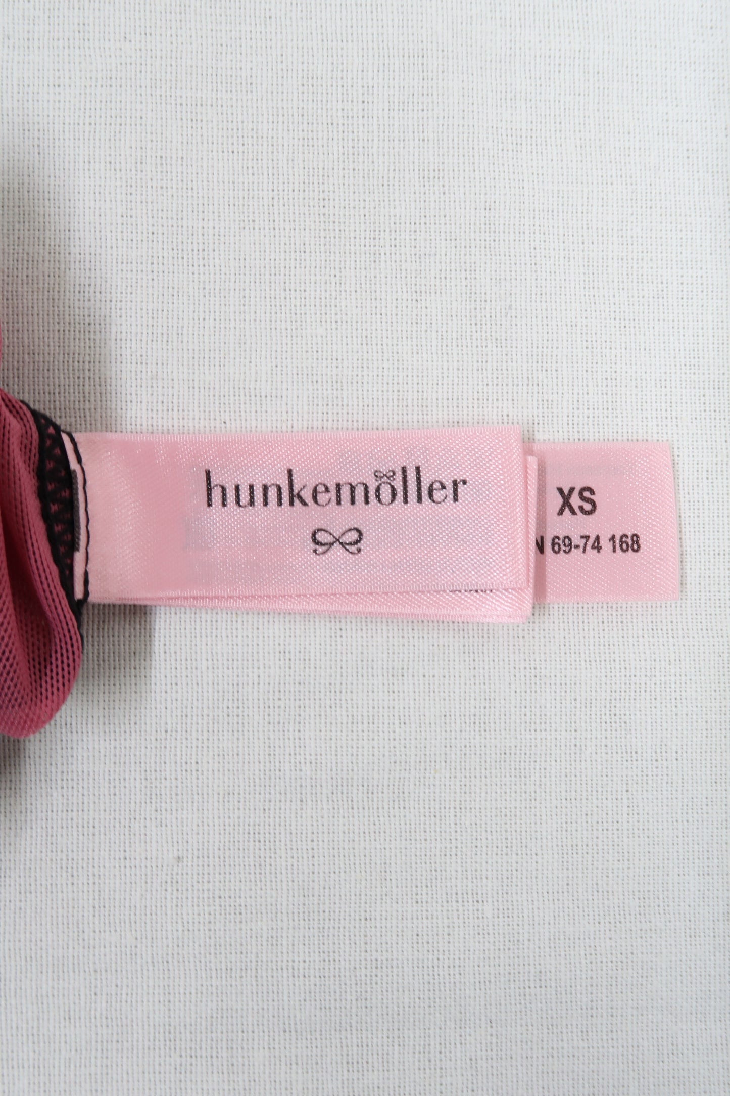 Top rose poudré et noir - Hunkemoller - XS