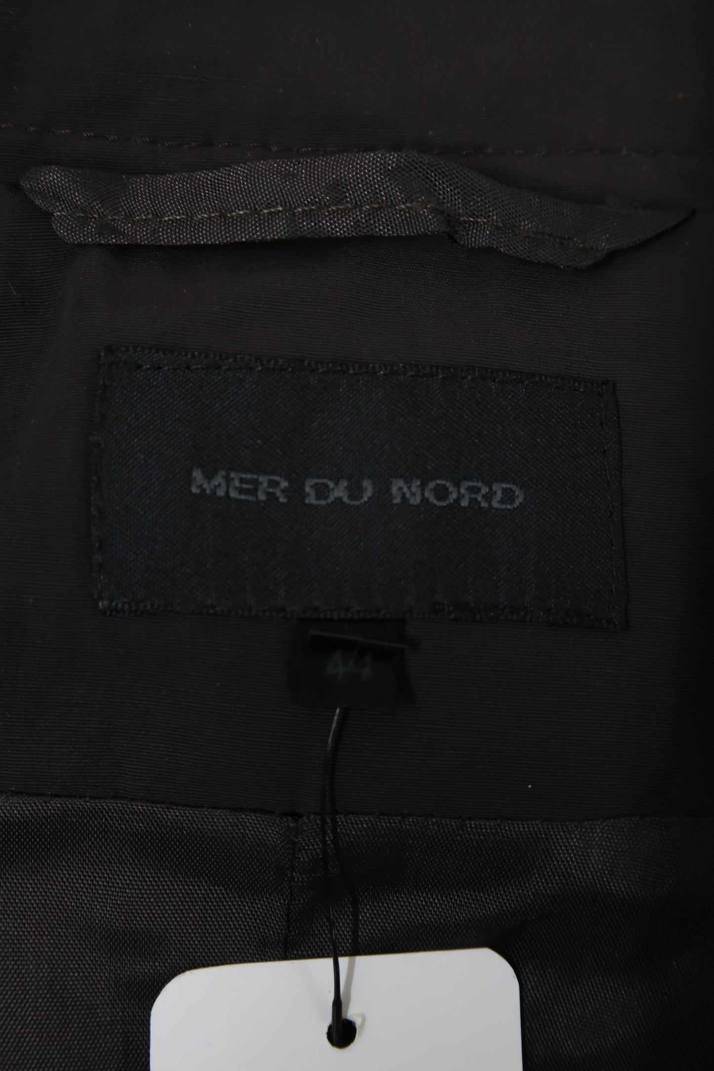 Manteau long marron imperméable - Mer du Nord - XL