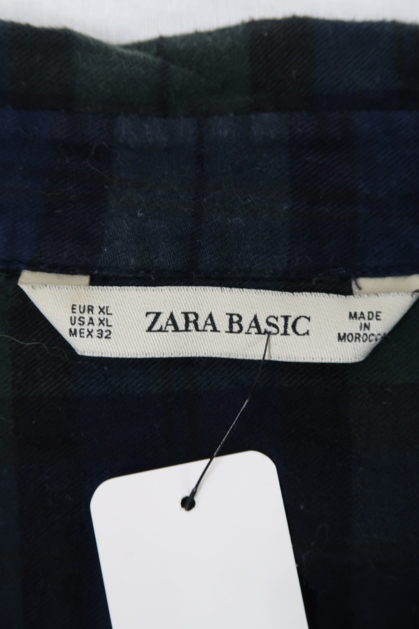 Chemise à carreaux - Zara - XL