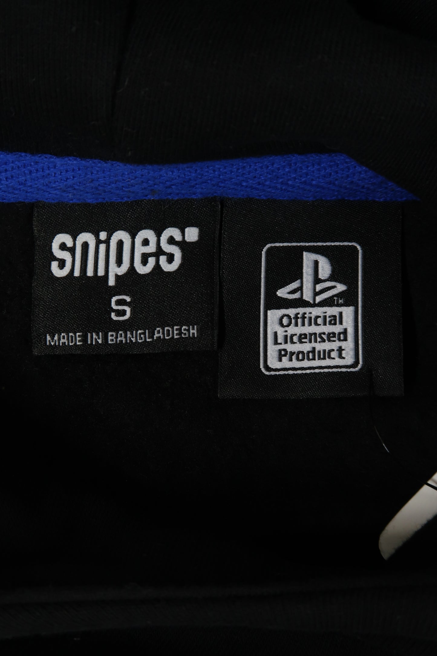 Sweat noir à capuche - Snipes x Playstation - S