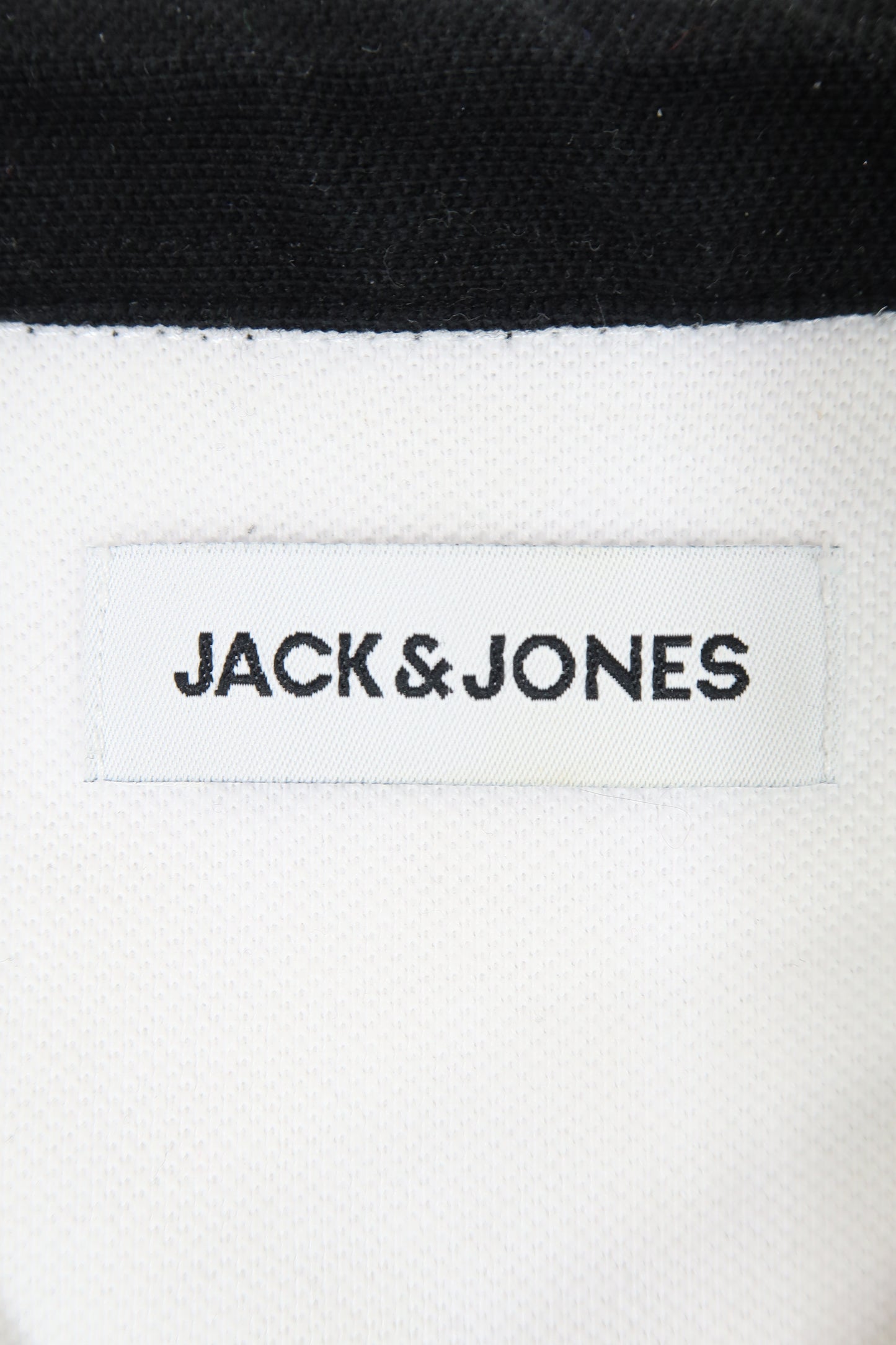 Polo blanc & noir - Jack & Jones - XXL