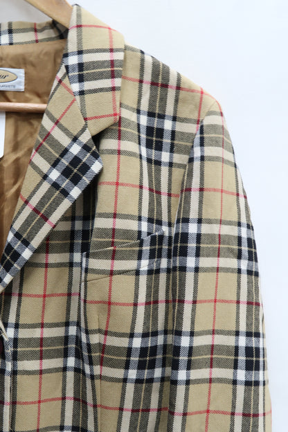 Blazer motif burberry - Galerie Lafayette - XL