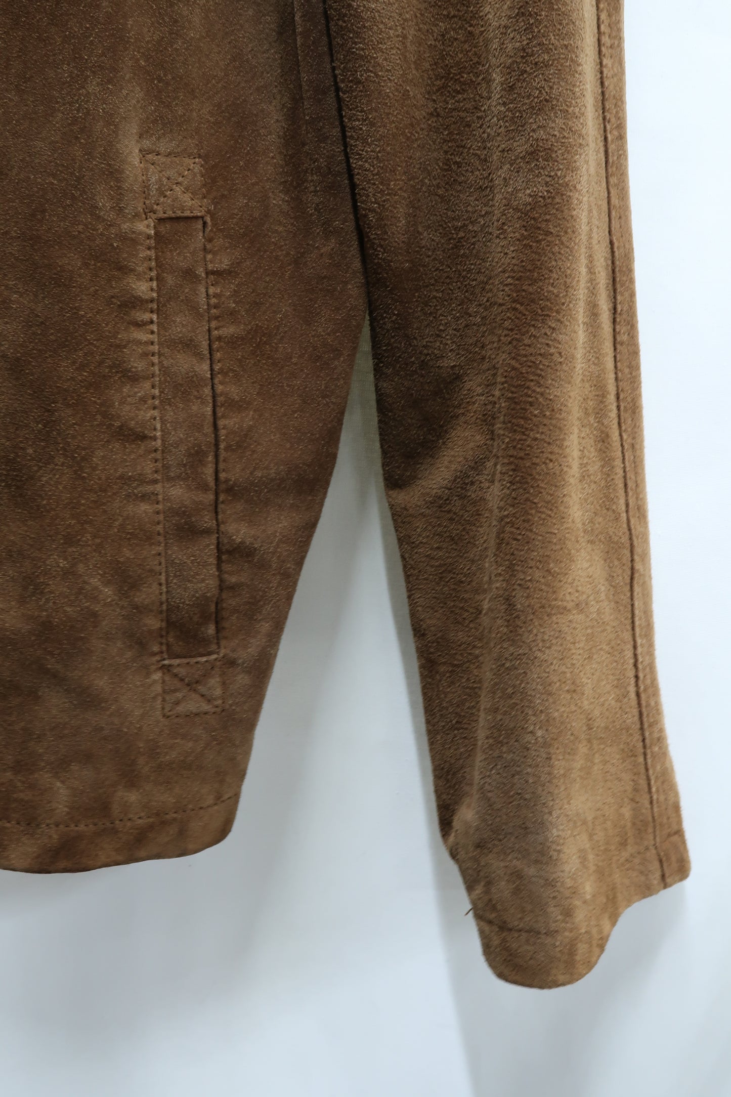 Manteau en daim marron clair - Biaggini - L/XL