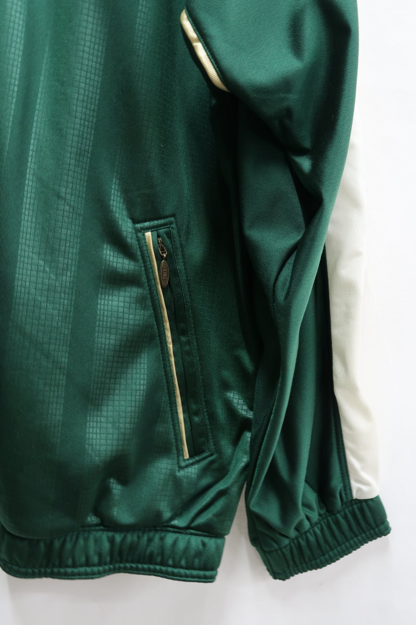 Veste vintage de jogging verte - Puma - L