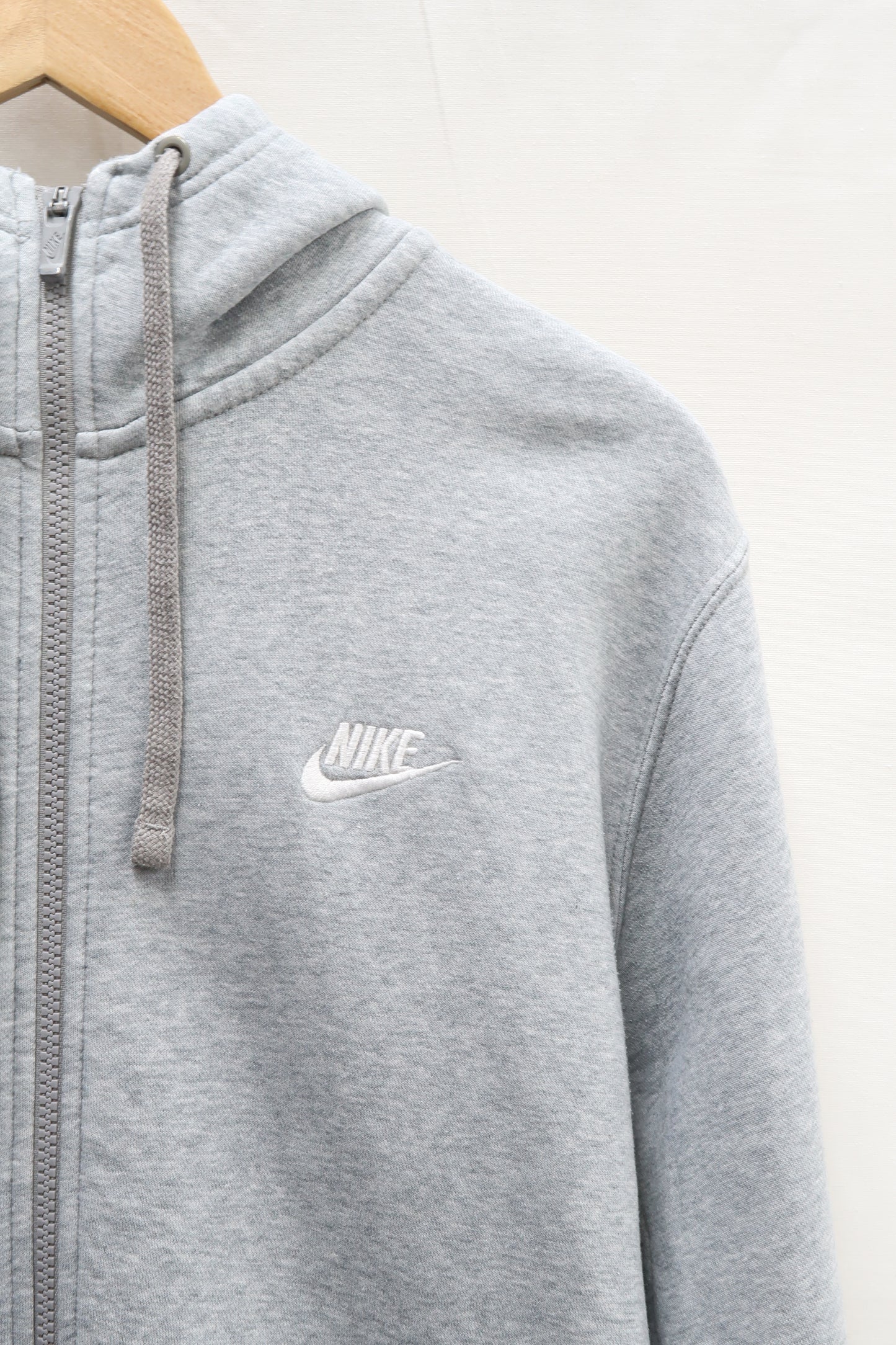 Gilet gris clair à capuche - Nike - M