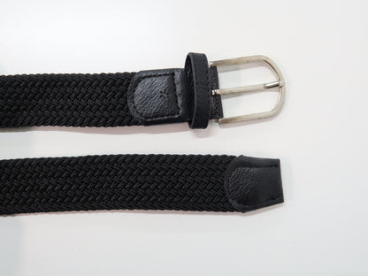 Ceinture noire tressée - Celio - 50