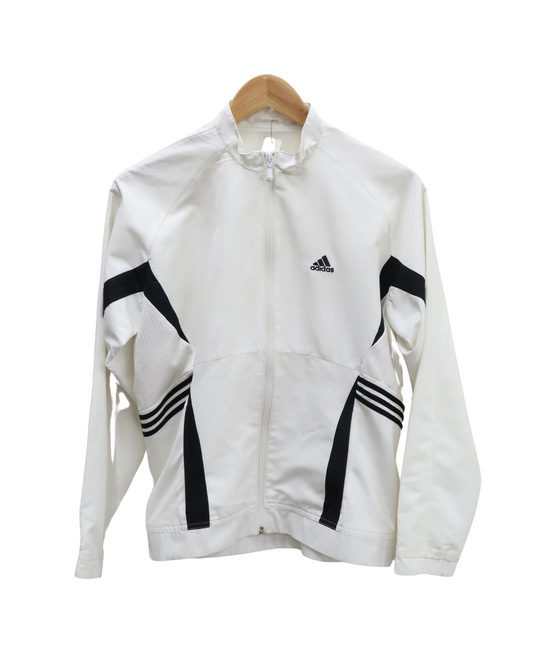 Veste blanche et noire vintage - Adidas - S